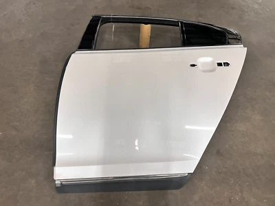 09-16 LINCOLN MKS REAR LEFT DRIVER SIDE DOOR SHELL PANEL WHITE ASSY, OEM LOT3412 - Image 1 of 4