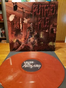 Putrid Pile-Collection Of Butchery Blood Red Marbled Vinyl LP. LTD To 30... - Picture 1 of 2