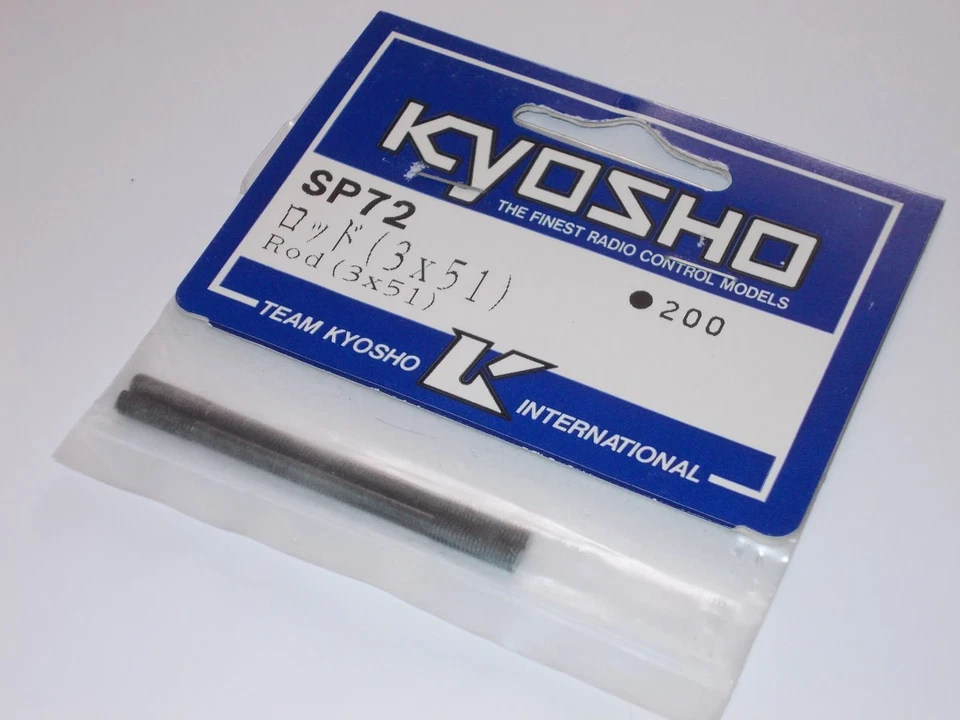 Kyosho SP72 Rod (3x51 / 2pcs) For Pure Ten Spider & Others - Image 1 of 1