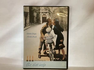 La Vita E' Bella Az Elet Szep 1997 Hungary DVD Roberto Benigni Nicoletta Braschi - Picture 1 of 5