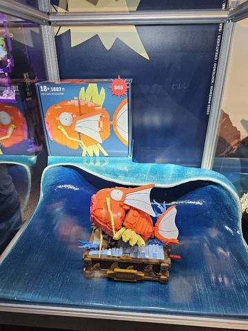SDCC 2023 Mattel Magikarp Lego Pokemon Exclusive IN HAND Cover
