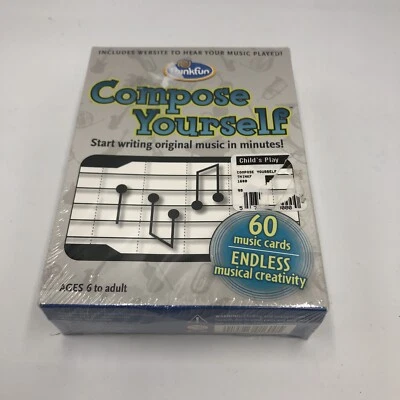 ThinkFun Compose Yourself Music Composer Card Game Brand New Sealed - Image 1 of 4
