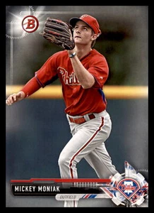 2017 Bowman Prospects #BP135 Mickey Moniak Philadelphia Phillies - Picture 1 of 2