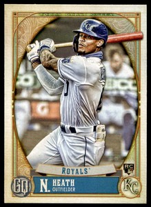 2021 Topps Gypsy Queen 73 Nick Heath Royals Rookie Baseball Card