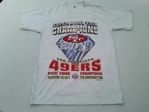 90s Vintage Starter San Francisco 49ers Football Super Bowl XXIX Champs MEDIUM - Picture 1 of 19