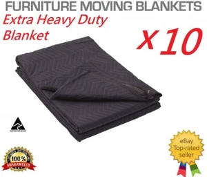 10 Extra Heavy Duty Furniture Protection Moving Blanket Quilted Removalist Pad - Picture 1 of 6