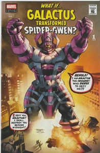 What If? Galactus Transformed Spider-Gwen # 1 Homage Variant NM [CC8] - Imagen 1 de 2