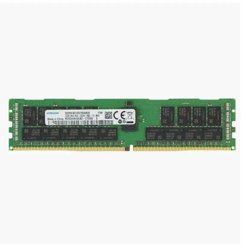 Samsung 32GB DDR4 2666MHz RDIMM ECC REG PC4-21300 Memory Ram M393A4K40CB2CTD - Image 1 of 1
