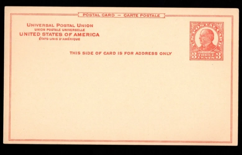 US Postal Card - UX37 - New card - excellent condition - Image 1 of 1