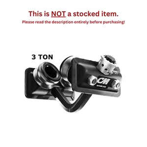 CMCO - 632 SERIES PLAIN BALL BEARING PUSH TROLLEY - 3 TON CAPACITY - Picture 1 of 3