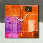 Silent Clock Canvas 30x30 Oil Painting Abstract Picture Wall Art Framed Decor 