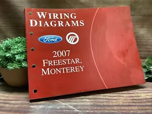 2007 FORD FREESTAR, MONTEREY WIRING DIAGRAMS *FREE SHIPPING* B-23 #67 - Picture 1 of 4