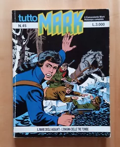 COMIC ALLES MARK N 45 1993 Bonelli Das Meer der lauernden L'enigma delle drei - Bild 1 von 7