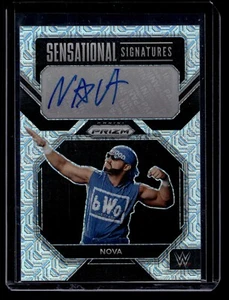2023 Panini WWE Prizm Nova Mojo Sensational Signatures Auto Autograph #/25 - Picture 1 of 2