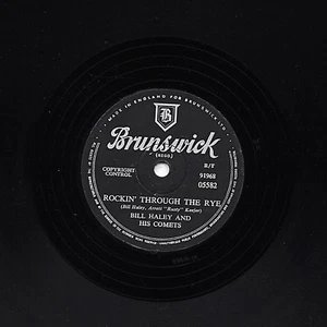 Bill Haley 78 Rockin'Through The Rye / Hot Chien Buddy GB Brunswick 05582 E+ - Picture 1 of 2