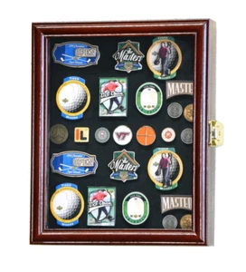 XS Golf Marker Magnet Divot Tool Display Case Cabinet Holder 98% UV - Lockable - Picture 1 of 20