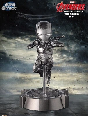 BEAST KINGDOM EGG ATTACK EA-011 Avengers AGE OF ULTRON WAR MACHINE 雕像 - 全新带盒 — 第 1/4 张图片