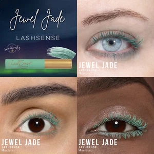 LashSense Volume Intense Mascara JEWEL JADE Green Full Size New Sealed SeneGence - Picture 1 of 7