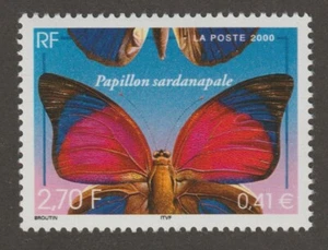 France 2000 #2776 Nature (Agrias Sardanapolus, Butterfly) - MNH - Picture 1 of 1
