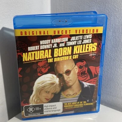 Natural Born Killers - Uncut Director's Cut BLU RAY (1994 thriller movie) 🎯❄️ - image 1 of 3