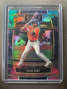 Jose Siri 2022 rookie Panini Select #3 RC COSMIC PRIZM CONCOURSE LEVEL