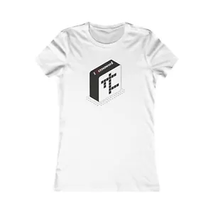 I ❤️ Crucigrama Damas Cuello Redondo Camiseta Algodón Mujeres Camiseta Ajustada Negra Blanca - Imagen 1 de 5
