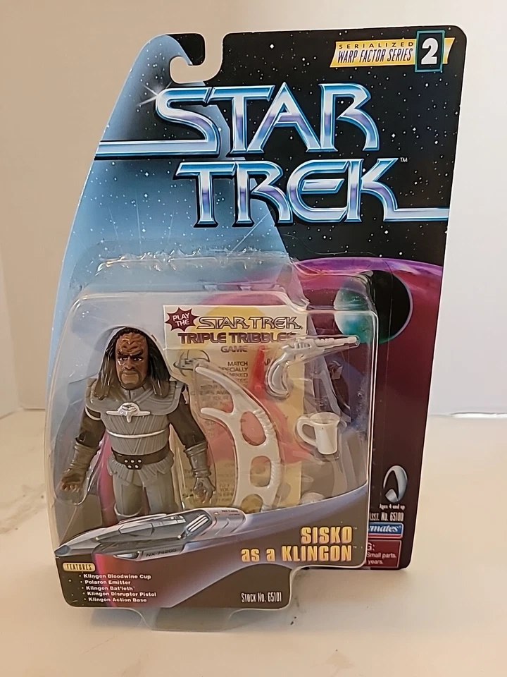 Playmates Toys Star Trek Series 2: Sisko As A Klingon Action Figure