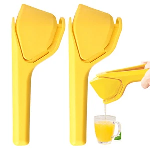 New Manual Lemon Squeezer  Juice Extraction Flat Lemon Juicer Lime Squeezer - Picture 1 of 7
