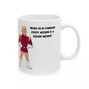 Zap/ Brannigan/ Classic TV Show/ Custom Mug/ Funny Cartoon Mug/ Ceramic Mug 11oz - Picture 1 of 8