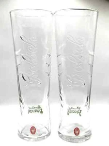 2x Authentic RARE Design Grolsch Pint Glass CE Marked - Picture 1 of 4