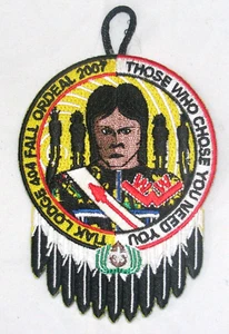 Lodge 404 Ti'ak eX2007-? Parche de bolsillo Fall Ordeal OA BSA - Imagen 1 de 1
