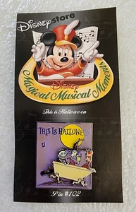 PIN DISNEY THIS IS HALLOWEEN~NBC BAÑERA SCE-MAGICAL MUSIC MOMENTS SERIES #102 - Imagen 1 de 6