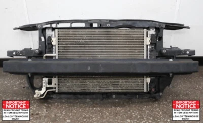 Загруженный радиатор основной поддержки арматуры с конденсатором переменного тока 01-05 VW Passat B5.5 1.8T - Изображение 1 из 4