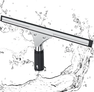 30 Cm Tergivetro in Acciaio Inox, Tergivetro per Doccia, Tergipavimento Finestre - Foto 1 di 12