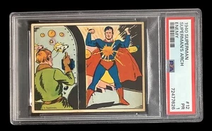1940 superman gum #12 lex luthor rc; superman’s arch enemy PSA 1 (REGRADE) - Picture 1 of 3