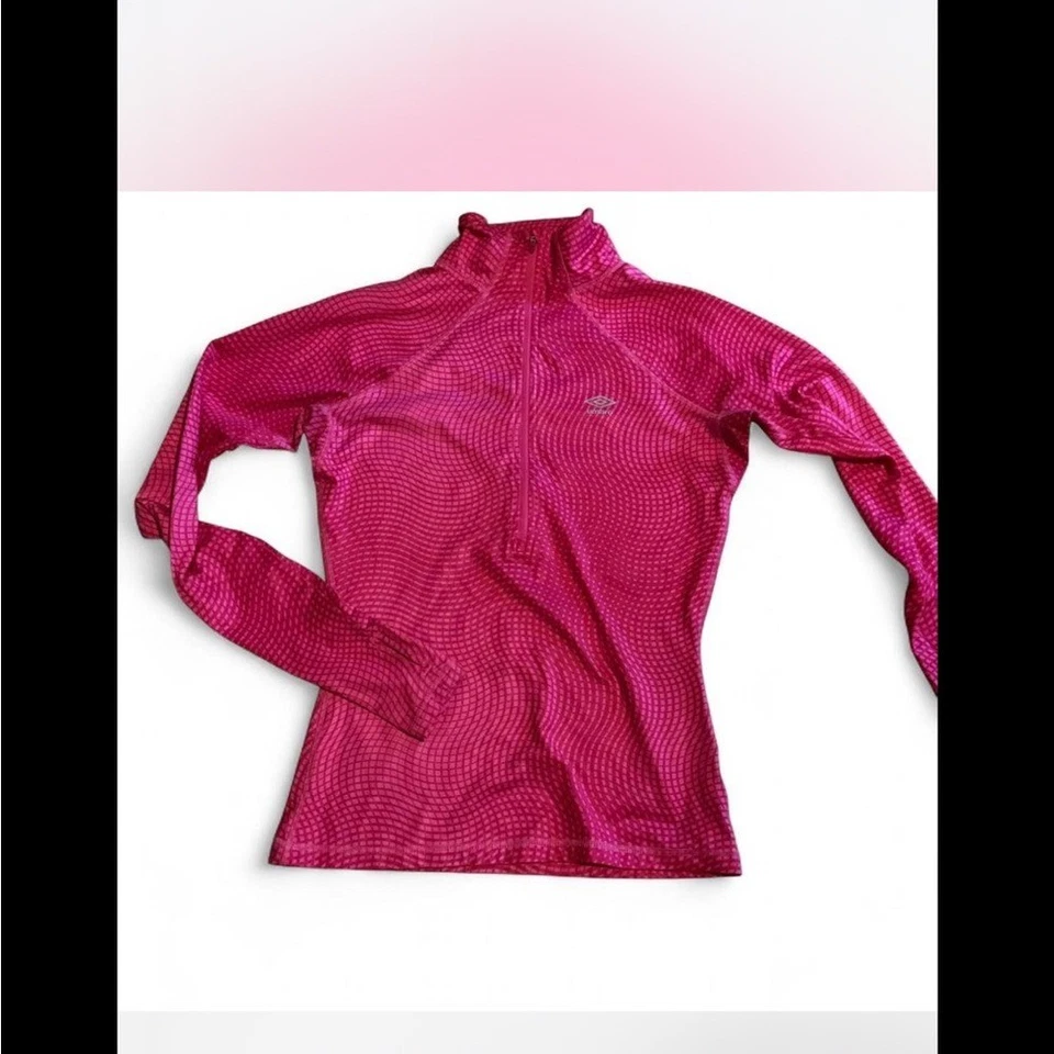 Top deportivo Umbro rosa manga larga Foto 1 de 1