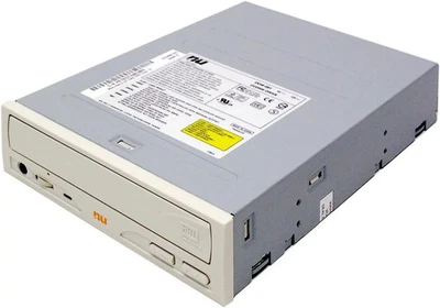 Vintage! RARE! Mint Old Stock Cream White Front 5.25" Internal IDE DVD+RW / CDRW - Image 1 of 4