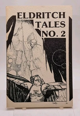 Eldritch Tales #2 by Crispin Burnham No. 2 Weird Tales Lovecraft Tradition 1981 - Image 1 of 4