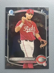 Bowman Sapphire 1st Ichiro Cano Hernández 2025 refractor negro/10 rojos primera radiocontrol - Imagen 1 de 1