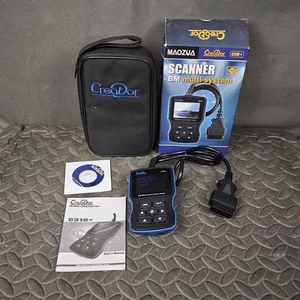 Creator C310+ OBD2 Scanner Code Reader Diagnostic Tool Multi System Black - Picture 1 of 14