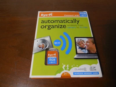 Eye-Fi - Wireless Connect X2 4GB Secure Digital High Capacity (SDHC) Memory Card - Image 1 of 2
