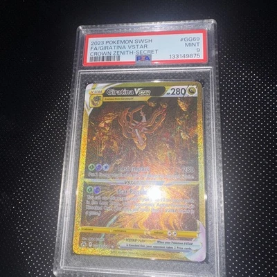 Pokémon Giratina VSTAR Holo Rare TCG Card GG69/GG70 Crown Zenith PSA 9 - Image 1 of 2