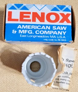LENOX Hole Saw 1 Inch Metal Speed Slot USA 1L - Picture 1 of 2