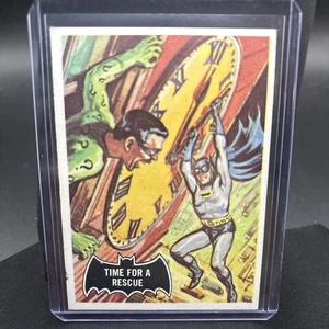 1966 Topps Batman Black Bat - Time for a Rescue #41 - Bild 1 von 6