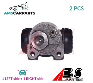 DRUM WHEEL BRAKE CYLINDER PAIR REAR 62404X ABS 2PCS NEW OE REPLACEMENT - Picture 1 of 5