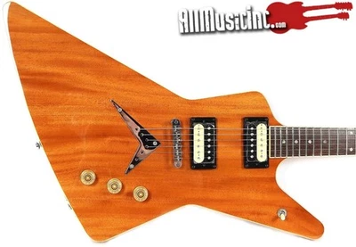 Dean Z79 Natural Mahogany Explorer Electric Guitar 8 lbs 15 oz - Image 1 of 4