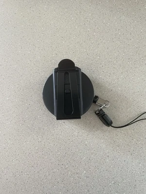 6 Pack security Metal Badge retractable braided wire  -swivel  Clip ID Holder - Image 1 of 2