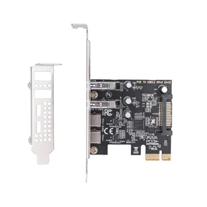 PCI Express to USB 3.2 Gen1 5Gbps PCIE Adapter Card Equipped with 4 USB ports - Afbeelding 1 van 12