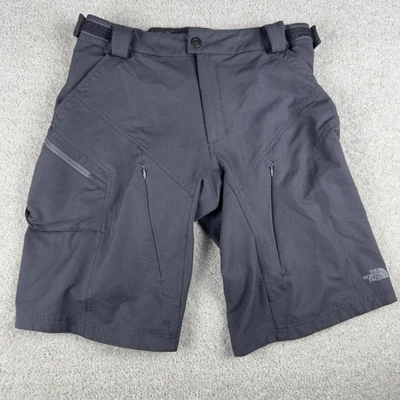 Pantalones Cortos Forrados Acolchados The North Face 34 Para Hombre Gris Ciclismo Nylon Foto 1 de 4