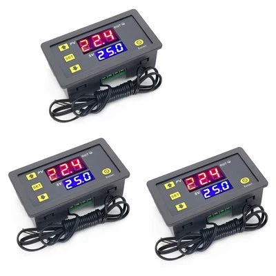 W3230 Digitaler Temperaturschalter 3er Set mit zuverlässiger Leistung - Image 1 of 4